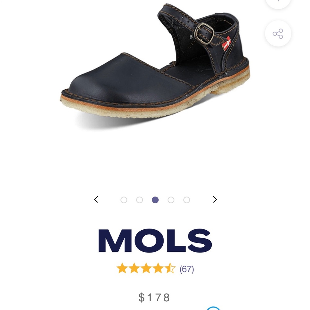 Duckfeet Mols in black 38